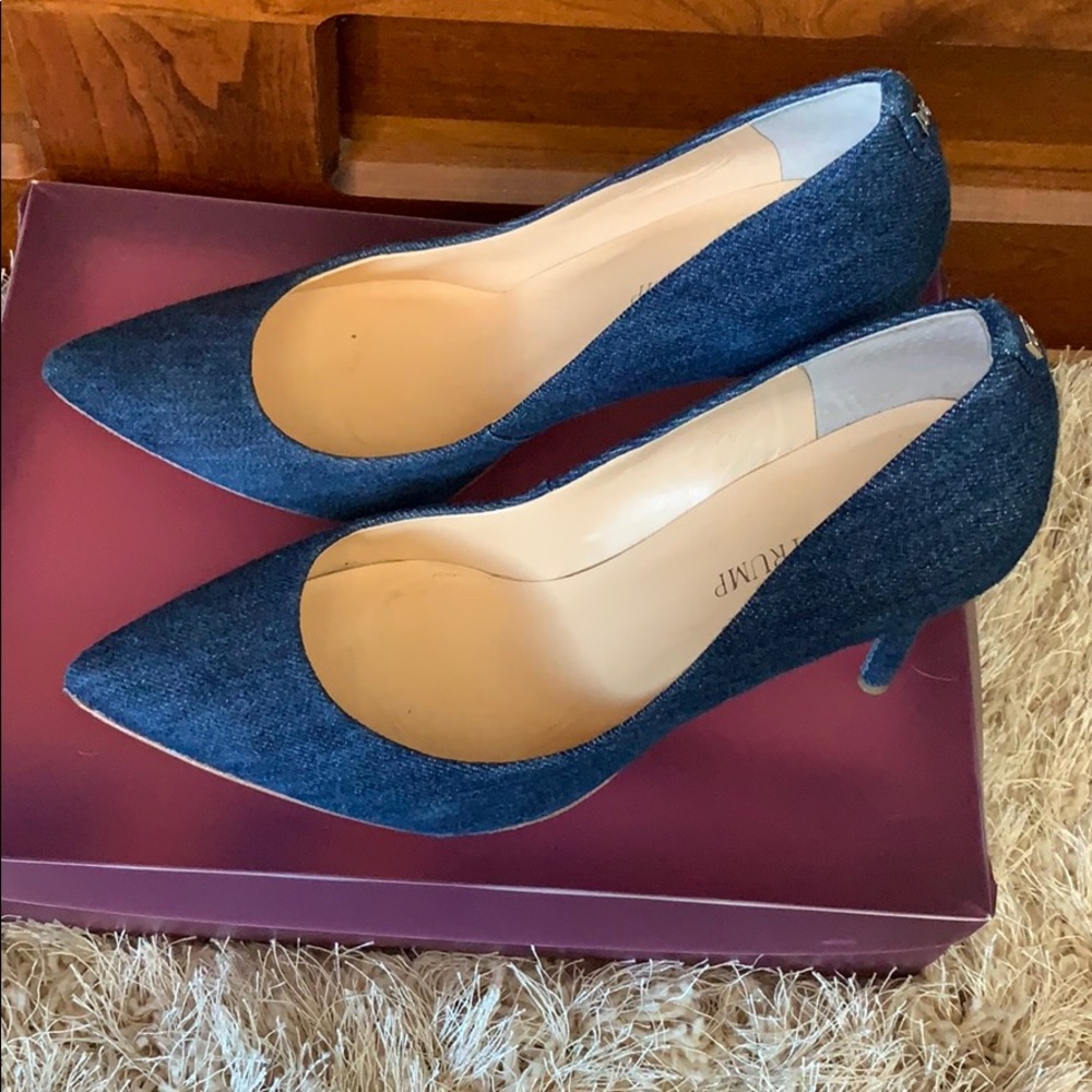 Ivanka Trump Denim Pumps